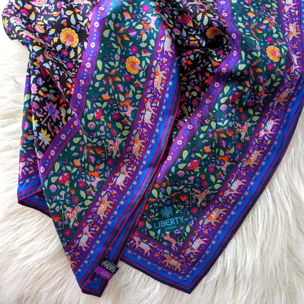 Liberty Silk Twill Scarf 90x90